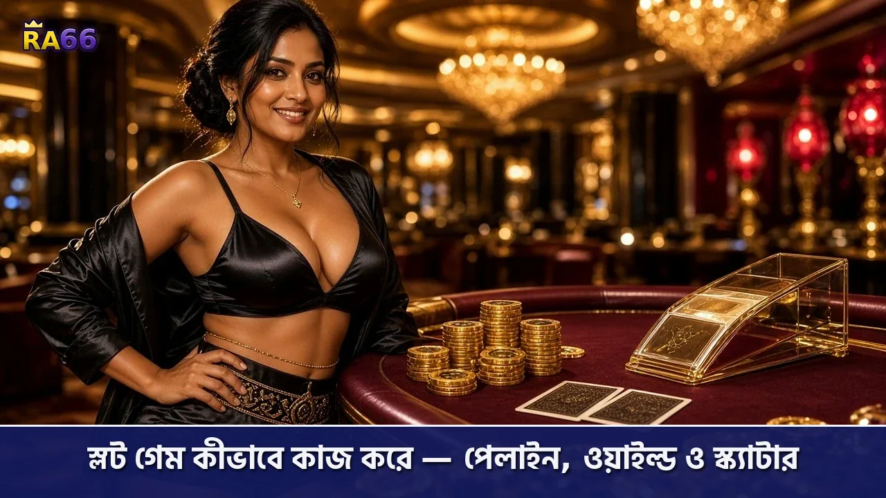 স্লট গেম কীভাবে কাজ করে — পেলাইন, ওয়াইল্ড ও স্ক্যাটার