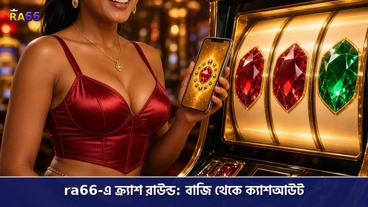 ra66-এ ক্র্যাশ রাউন্ড: বাজি থেকে ক্যাশআউট